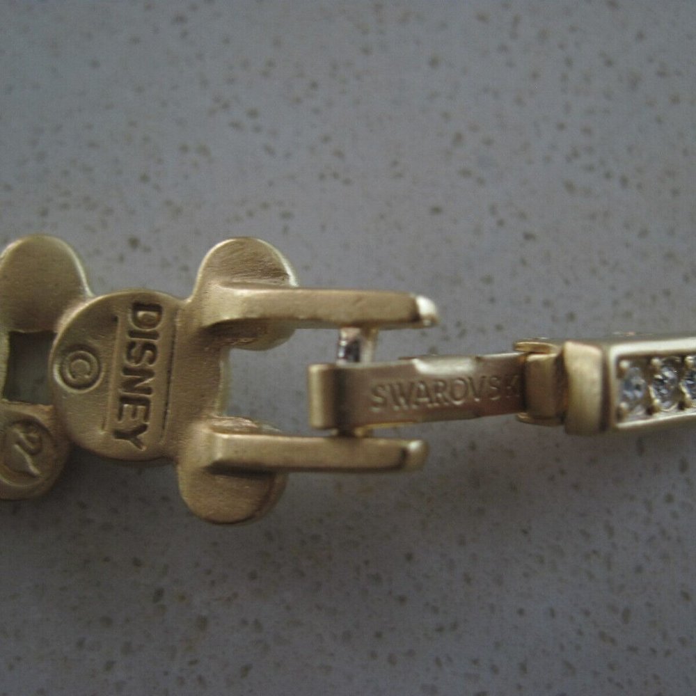 Flash Sale Swarovski & Disney Mickey Mouse Necklace, Bracelet, Earrings RARE - Picture 11 of 12